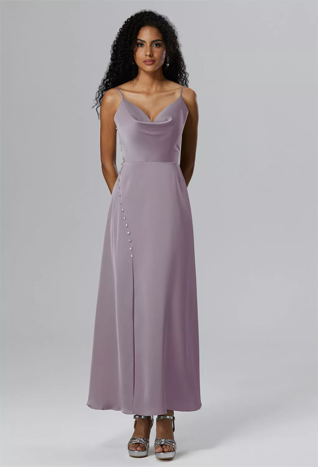 AW Passionato Purple Haze  Long Bridesmaid Dresses